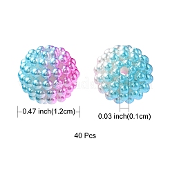 Nachahmung Perlenacrylperlen&nbsp;OACR-FS0001-32D