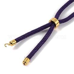 Nylon cordons fabrication de collier&nbsp;AJEW-P116-03G-25