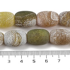 Fili di perline di agata naturale stagionato&nbsp;G-NH0047-B06-02