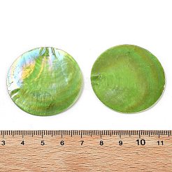 Pendenti in conchiglia capiz naturale verniciati a spruzzo&nbsp;X-SSHEL-Z002-01A