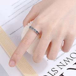 Blatt 925 Sterling Silber verstellbare Fingerringe&nbsp;FS-WG9DE26-01