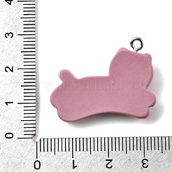 Pendentifs en résine opaque&nbsp;CRES-D322-02P