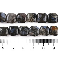 Natürliche Glaukophanperlenstränge&nbsp;G-C141-F01-01