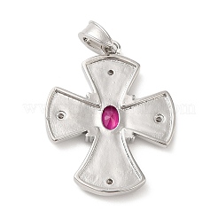Ottone micro spianare pendenti zirconi&nbsp;KK-M246-01P