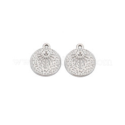 Colgante de acero inoxidable 304 que no se deslustra con engastes de rhinestone.&nbsp;STAS-N097-183P