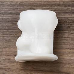 Stampi per statue in silicone per candele fai-da-te 3d pupazzo di neve di Natale&nbsp;CAND-B002-06