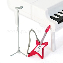 Plastikmusikinstrumente Miniaturornamente&nbsp;PW-WGFB6BD-01
