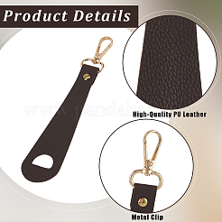 4 clip per cappello in similpelle&nbsp;FIND-GF0008-14D