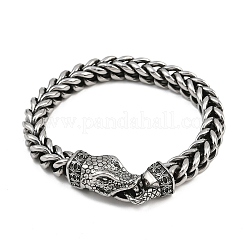 Bracciali a maglie in acciaio inossidabile chirurgico 316&nbsp;BJEW-C125-13