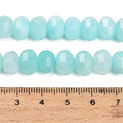 Chapelets de perles en jade blanc naturel teinté&nbsp;GG-CBA9106-01O