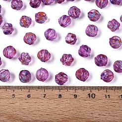 Perle di vetro trasparenti picasso&nbsp;SEED-Q039-04J