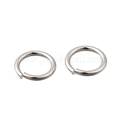 Messing Open Ringe springen&nbsp;KK-B147-03F-P