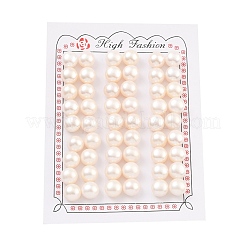 Perles de culture d'eau douce naturelles de Grade 6a&nbsp;PEAR-N018-6A-9510A