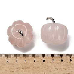 Figuras de pimiento morrón de cuarzo rosa natural&nbsp;G-Q190-02P-02
