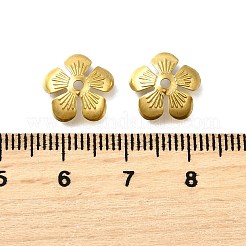 Capuchons de perles en acier inoxydable 304&nbsp;X1-STAS-B087-10B-G