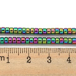 Fili di perline di ematite sintetica non magnetica elettrolitica&nbsp;G-K361-A06-01