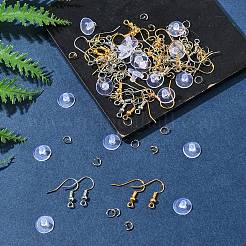 60 pcs laiton boucle d'oreille crochets&nbsp;DIY-FS0007-61