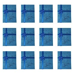 Rechteckige Geschenk-Aufbewahrungsboxen aus Papier für Schmucksets&nbsp;CBOX-TAC0005-01