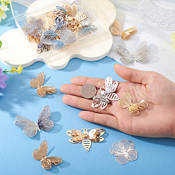 Kits de fabrication de pendentifs et de connecteurs en laiton à faire soi-même&nbsp;DIY-TA0013-46