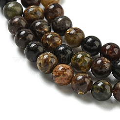 Fili di perle di flogopite naturale&nbsp;G-P546-A01-01
