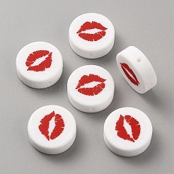 Perles de silicone écologiques de qualité alimentaire&nbsp;SIL-WH0013-34B-01