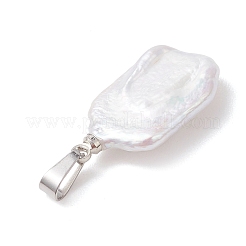 Natürliche Barockperle Keshi Perle Anhänger&nbsp;PALLOY-JF05113