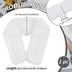 Kunstfuchswollkragen für Damen&nbsp;DIY-BC0017-13C