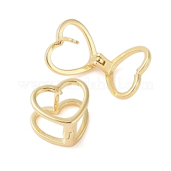 Pendiente del aro de latón&nbsp;EJEW-Q385-05G
