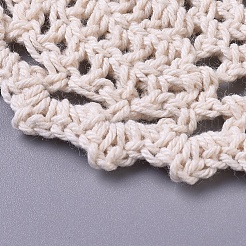 Gewebte Häkeluntersetzer Tischsets&nbsp;DIY-WH0157-09