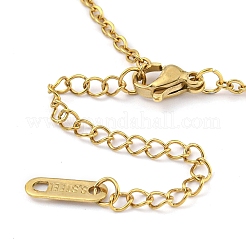 Herstellung von Armbändern aus Edelstahlkabelketten 304&nbsp;AJEW-P119-01G
