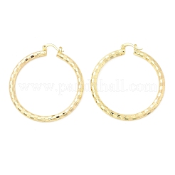 Boucles d'oreilles en laiton&nbsp;EJEW-B117-06E-G