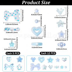 152pcs Acrylperlen&nbsp;OACR-BM0001-12A