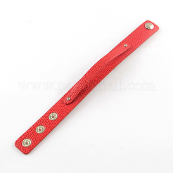 Bracciali elastici similpelle cavo&nbsp;WACH-S001-1C