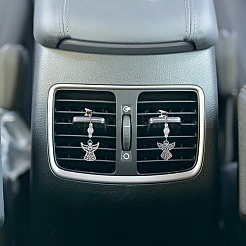 7 clip de ventilation de voiture en alliage&nbsp;HJEW-FH00235