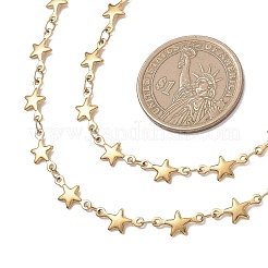 Sets aus Sterngliederketten und Armbändern aus Edelstahl 304&nbsp;SJEW-JS01371