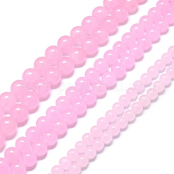 Chapelets de perles en jade de malaisie naturelle&nbsp;G-L645-C01-12mm-22