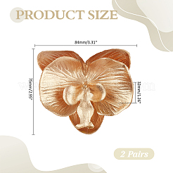 Adornos de zapatos de plástico&nbsp;FIND-WH0139-813