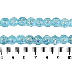 Fili di perline di lampwork in lamina fatti a mano&nbsp;FOIL-K003-06A-07