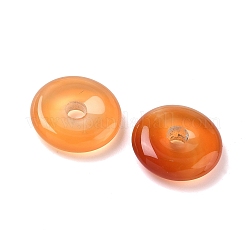 Anhänger aus natürlichem Achat (Donut/Pi-Scheibe)&nbsp;G-L646-09B-02