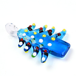 Pendentifs vernissées manuelles&nbsp;LAMP-T023-12B