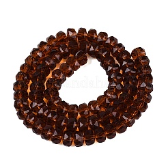 Chapelets de perles en verre transparente  &nbsp;GLAA-Q114-01A-A15