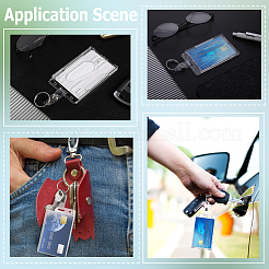 10 Stück PVC- und Eisen-Karabinergurte&nbsp;DIY-SP0004-50A