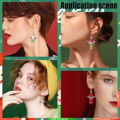 DIY-Set zur Herstellung weihnachtlicher Ohrhänger&nbsp;DIY-SC0018-92