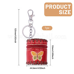 Llaveros de cuero&nbsp;AJEW-WH0455-918A