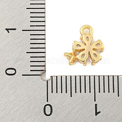 Pendentifs en laiton zircon cubique transparent&nbsp;LS-KK-U015-10G