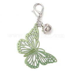 Décoration pendentif papillon en acier inoxydable&nbsp;HJEW-JM01465