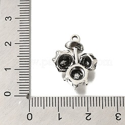 Pendentifs en alliage de style tibétain&nbsp;X-FIND-G078-26A-AS