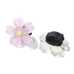 Ahademaker 24 stücke 6 farben harz schnürsenkel charms&nbsp;AJEW-GA0005-15
