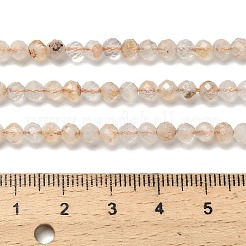 Stränge aus natürlichen Citrinperlen (erhitzt)&nbsp;G-RM2025524-A03-4mm