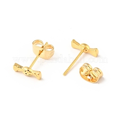 Winzige Bonbon-Ohrstecker aus 304er Edelstahl mit Stiften aus 316er Edelstahl für Damen&nbsp;EJEW-J043-10G